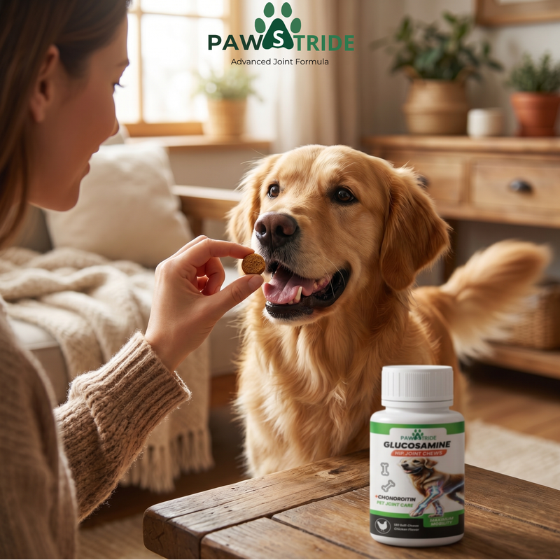 PawStride Glucosamine Hip Joint Chews
