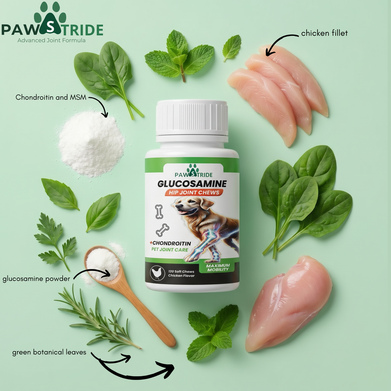 PawStride Glucosamine Hip Joint Chews