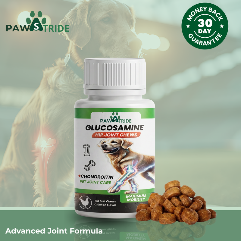 PawStride Glucosamine Hip Joint Chews