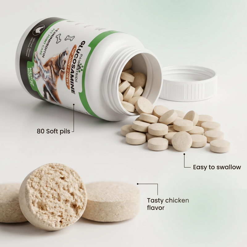 PawStride Glucosamine Hip Joint Chews